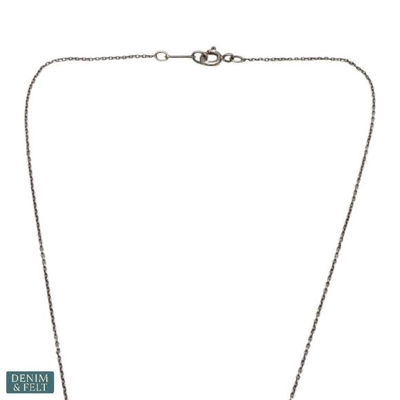 Tiffany & Co. Paloma Picasso Loving Heart Necklace Sterling Silver 16” Chain - Picture 13 of 15